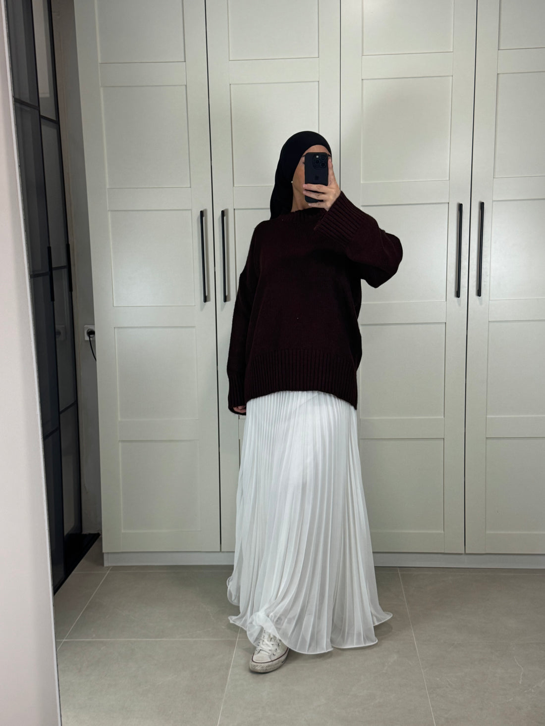 Jupe plissée vaporeuse