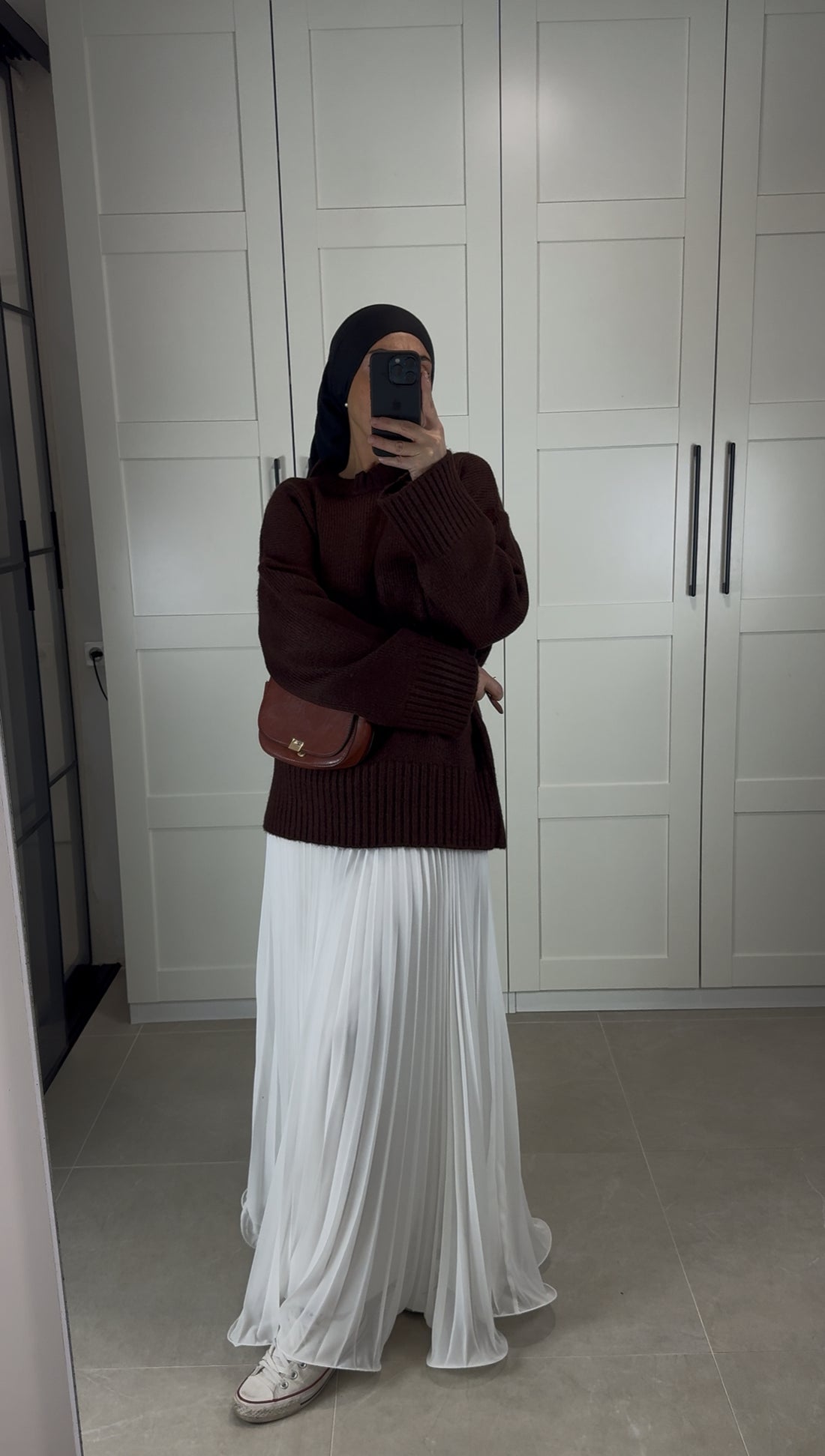 Jupe plissée vaporeuse