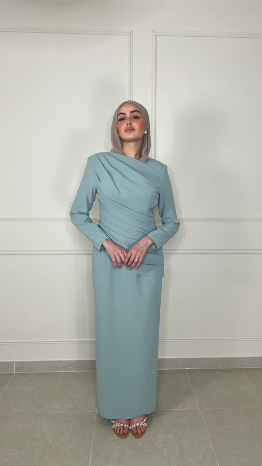 Création ELA Bleu sauge